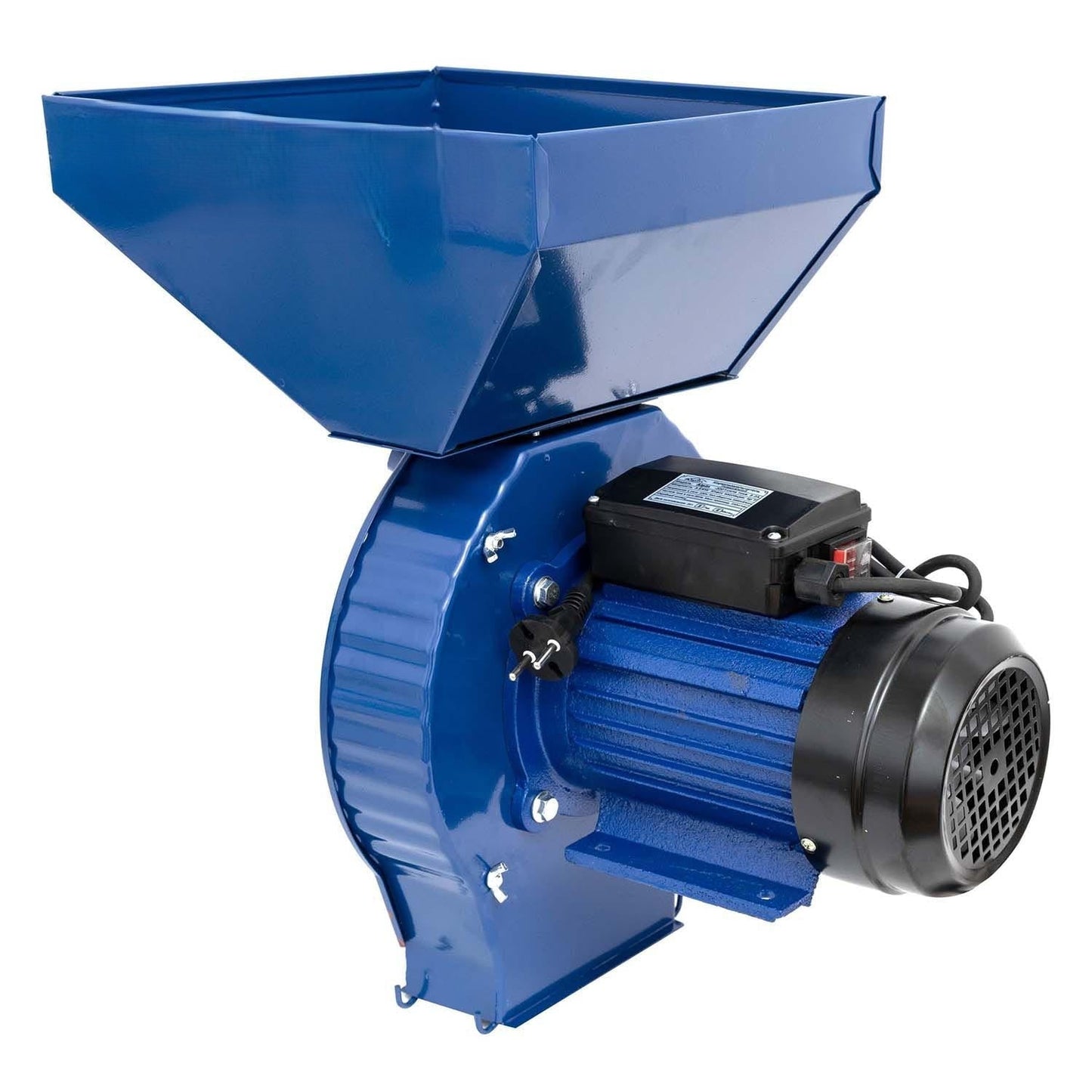 eMESERIASUL.RO Moara cereale, stiuleti, lucerna si fructe/legume (4 in 1) Albastra Alpin-PROFI seria E, 3.9KW, Motor Electric Inclus, CUVA MARE, POZA 2
