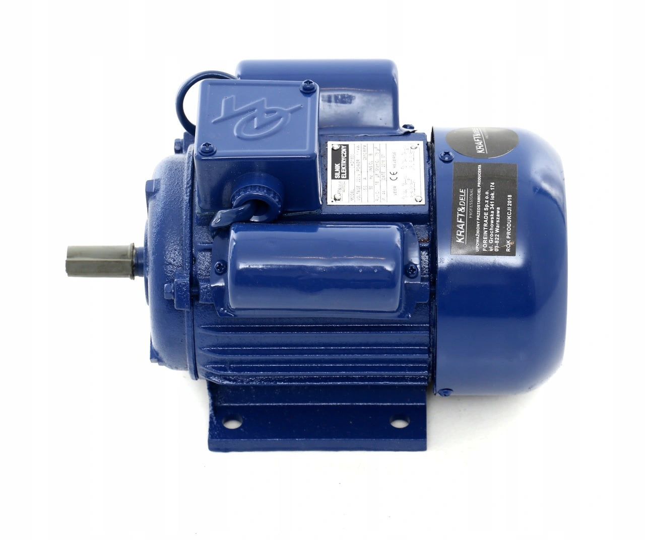 eMESERIASUL.RO Motor electric monofazat KRAFTMEN K1804, 3KW, 2830RPM, carcasa fonta, POZA 6