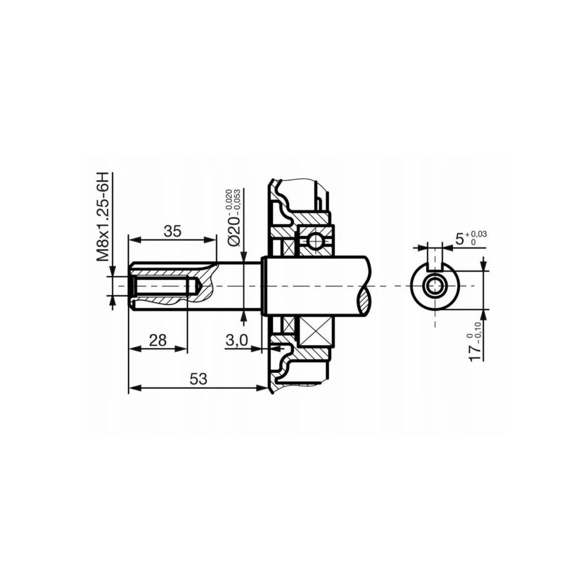 eMESERIASUL.RO Motor motocultor / uz general AP GX160 (168F), 6.5CP, 4 timpi, ax cilindric 20mm, POZA 9