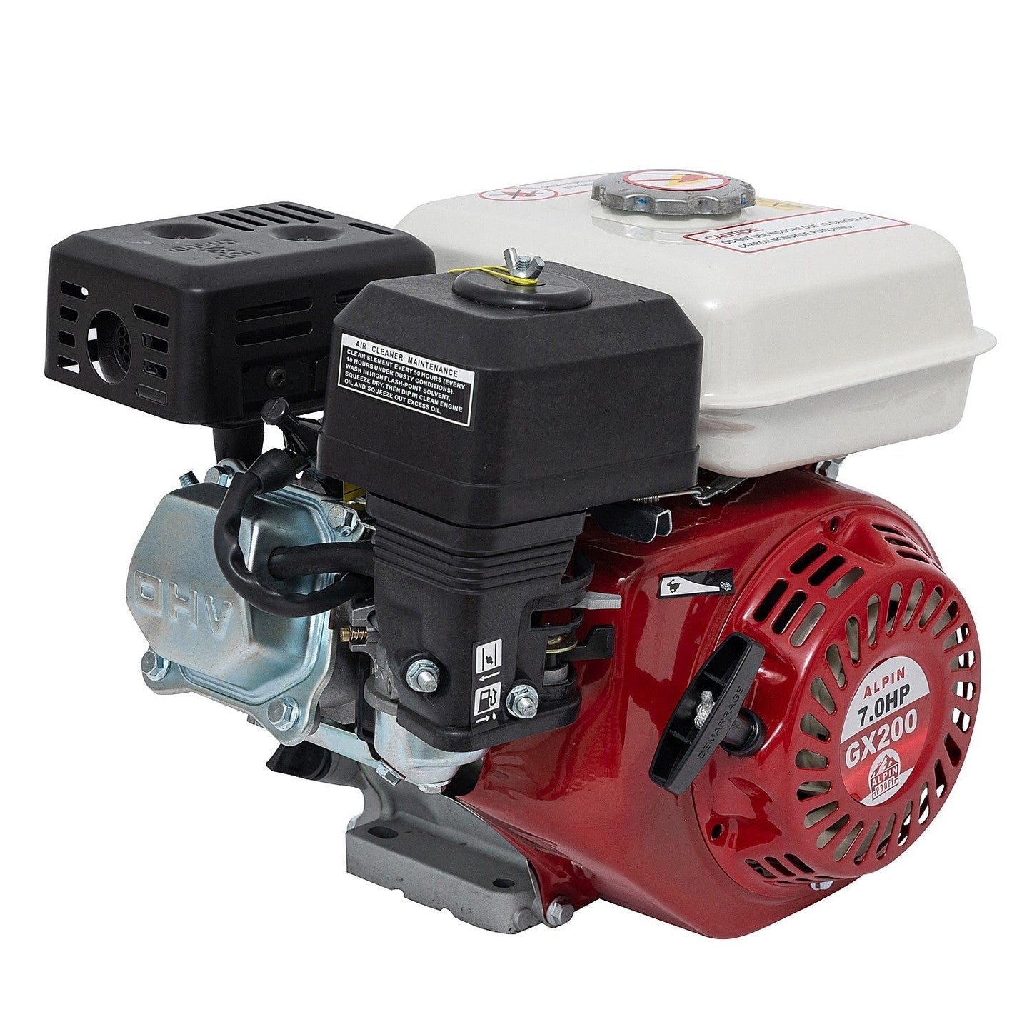 eMESERIASUL.RO Motor motocultor / uz general AP GX160 (168F), 6.5CP, 4 timpi, ax cilindric 20mm, POZA 5