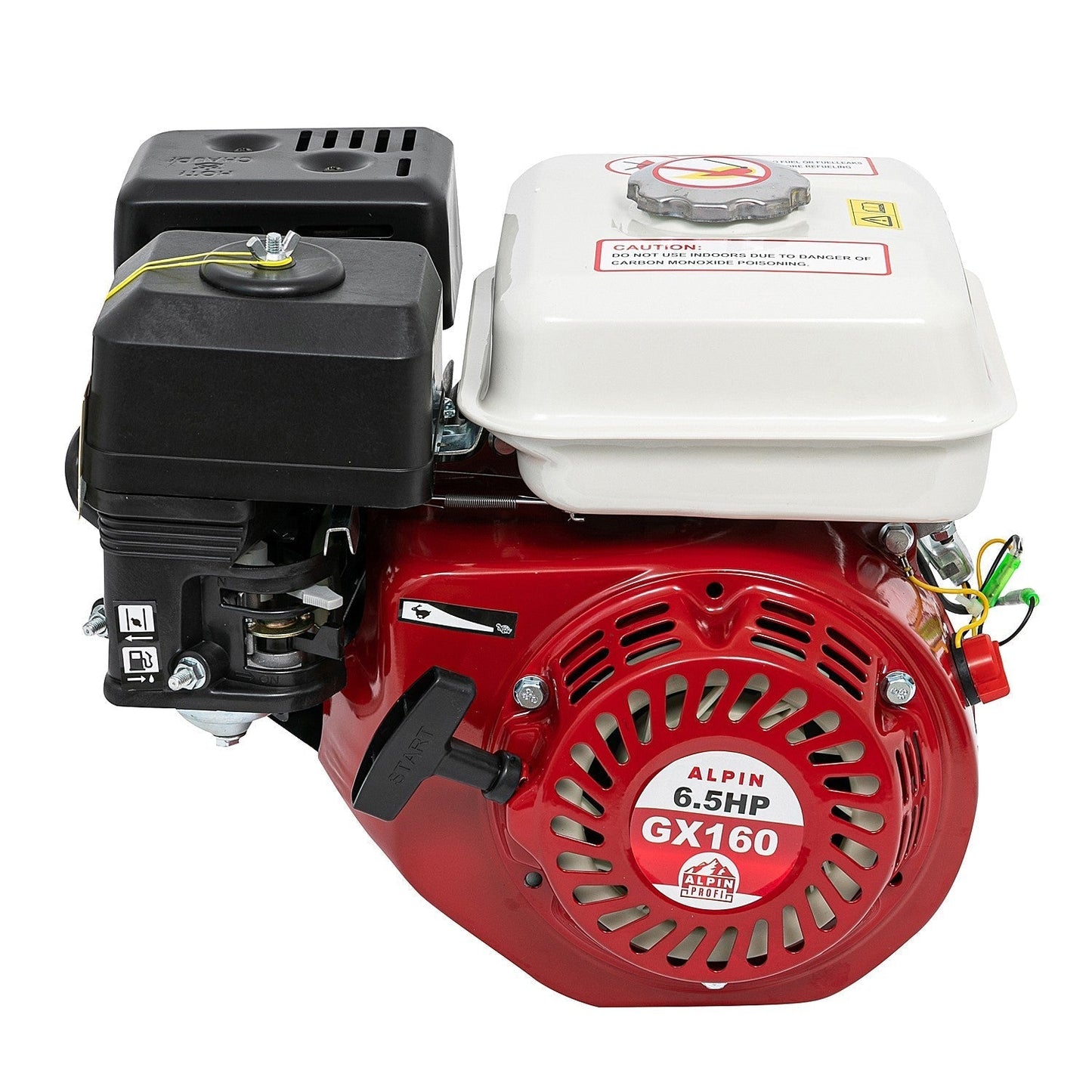 eMESERIASUL.RO Motor motocultor / uz general AP GX160 (168F), 6.5CP, 4 timpi, ax cilindric 20mm, POZA 3