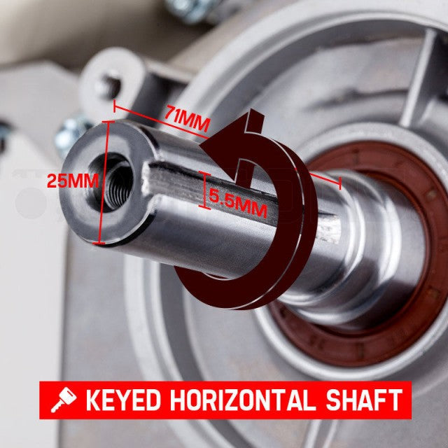 eMESERIASUL.RO Motor motocultor / uz general AP GX390 (188F), 13CP, 4 timpi, ax cilindric 25mm, 389CC, pe benzina, uz General, POZA 4