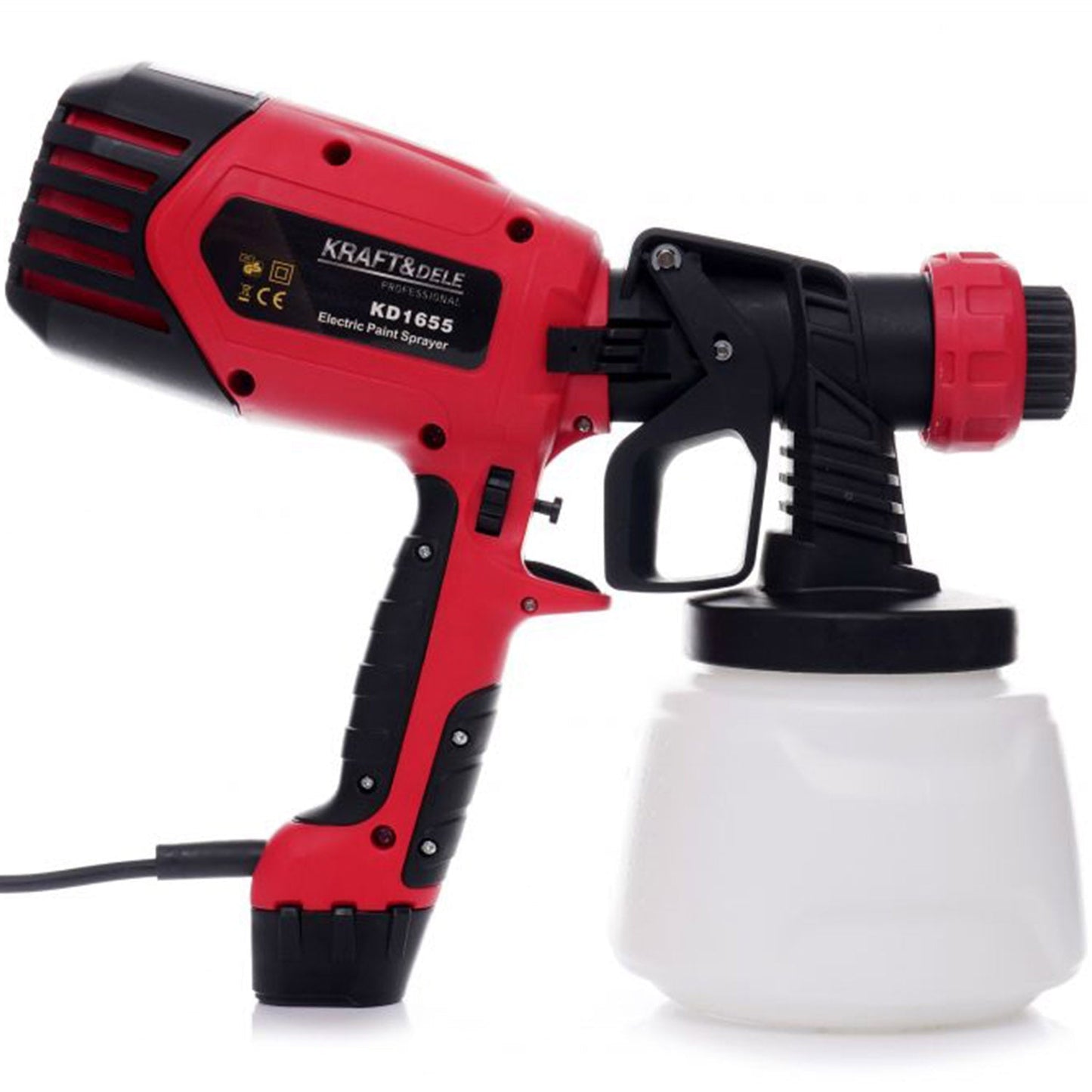 eMESERIASUL.RO Pistol de vopsit KRAFTMEN K1655, electric 450W, Փ 4 mm, 1000ml, POZA 2