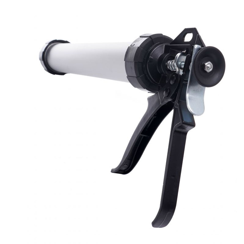 eMESERIASUL.RO Pistol manual pentru aplicat silicon tip tub KRAFTMEN K10369, 380mm, POZA 4