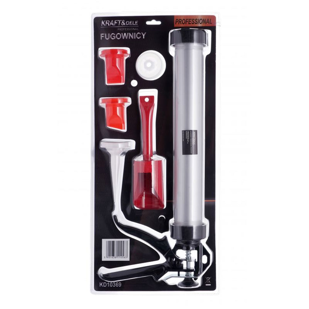 eMESERIASUL.RO Pistol manual pentru aplicat silicon tip tub KRAFTMEN K10369, 380mm, POZA 9