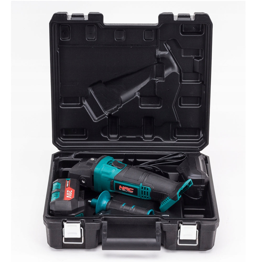 eMESERIASUL.RO Polizor unghiular / Flex cu acumulator NAC AGE-125-LI-B-20V, 20V, 10000RPM, POZA 14