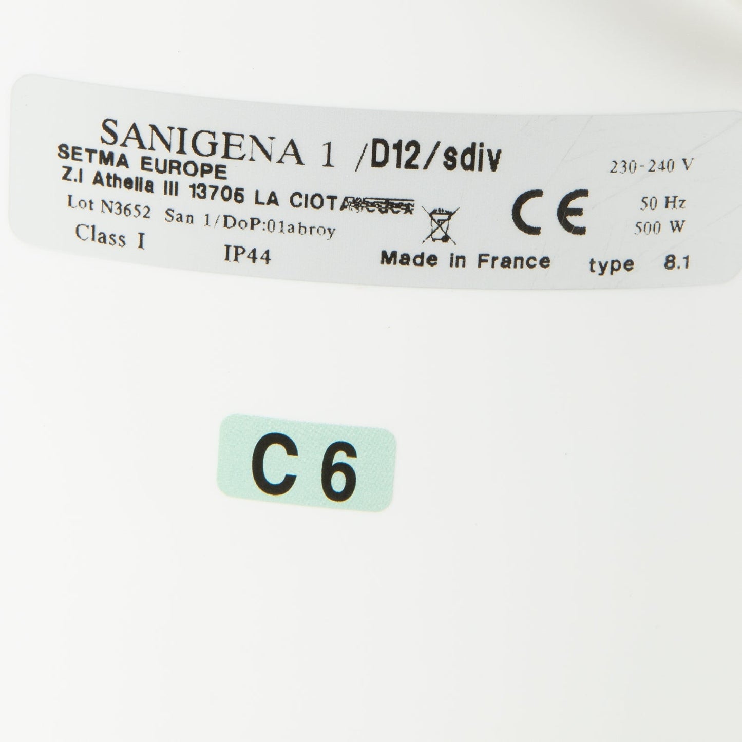 eMESERIASUL.RO Pompa WC OMNI (Polonia) Sanigena1, 500W, 80 l/min, POZA 3