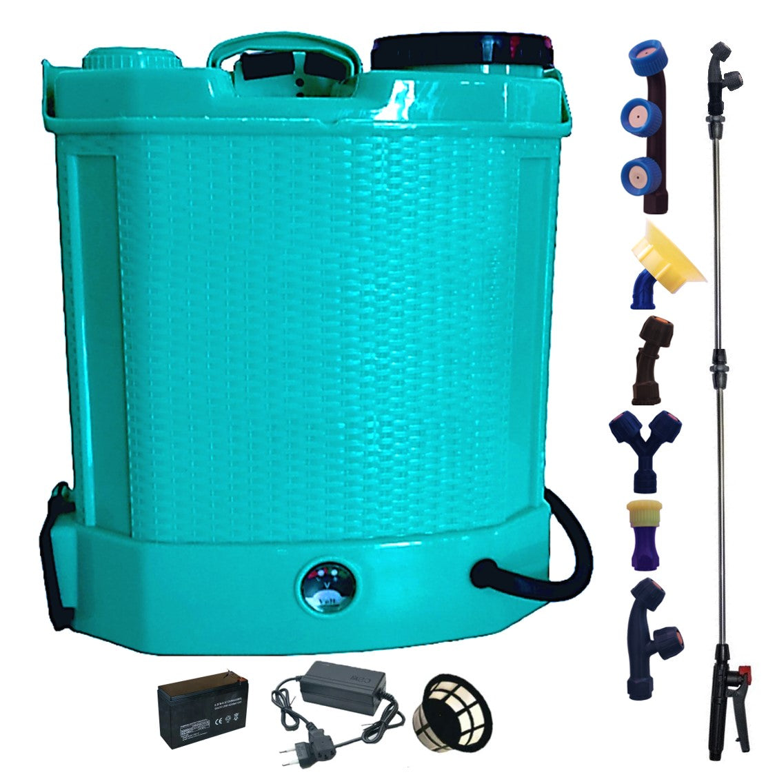 eMESERIASUL.RO Pompa de stropit cu acumulator Pandora 12L, 3 duze incluse, Vermorel, POZA 2