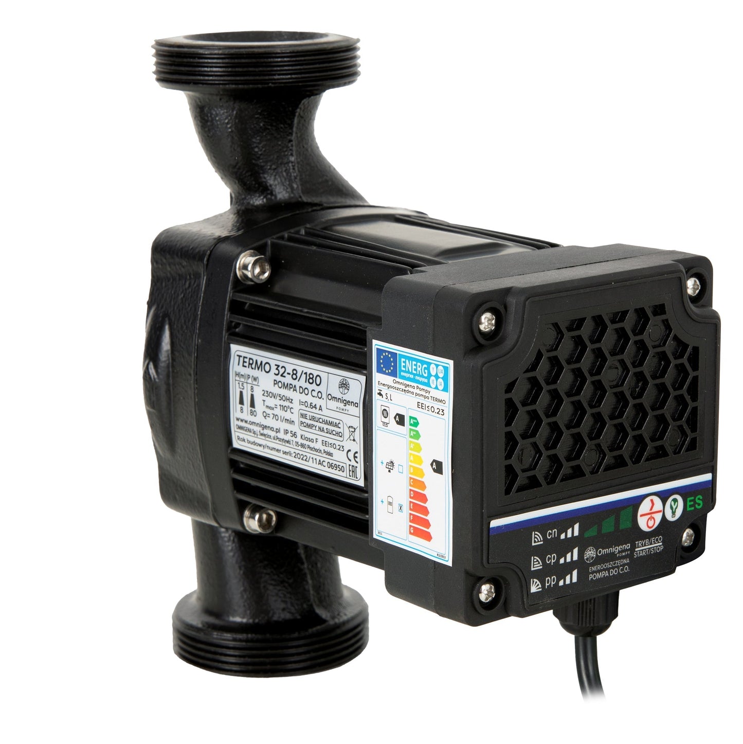 eMESERIASUL.RO Pompa recirculare centrala OMNI (Polonia) TERMO 32-8/180, debit 70l/min, putere 80W, POZA 1