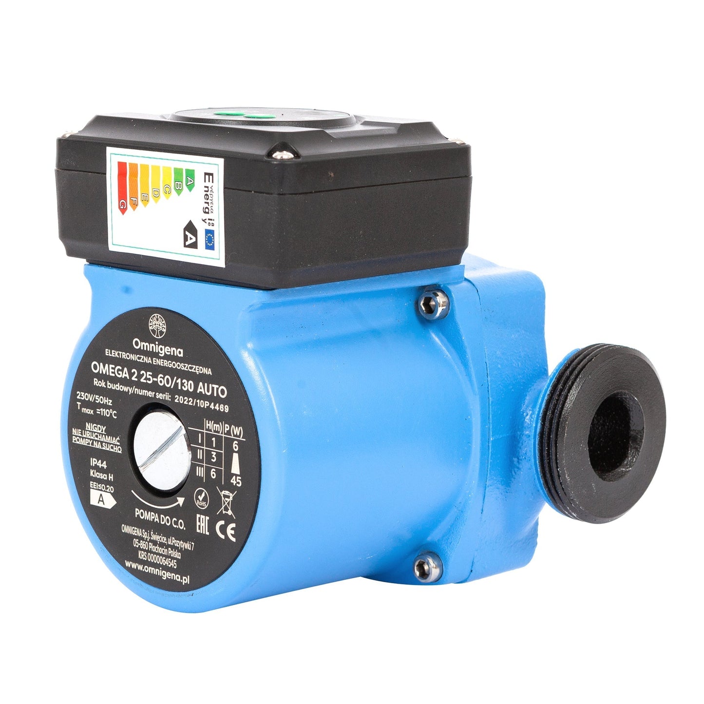 eMESERIASUL.RO Pompa recirculare centrala OMNI (Polonia) OMEGA2 25-60/130, debit 3m3/h, putere 45W, POZA 3