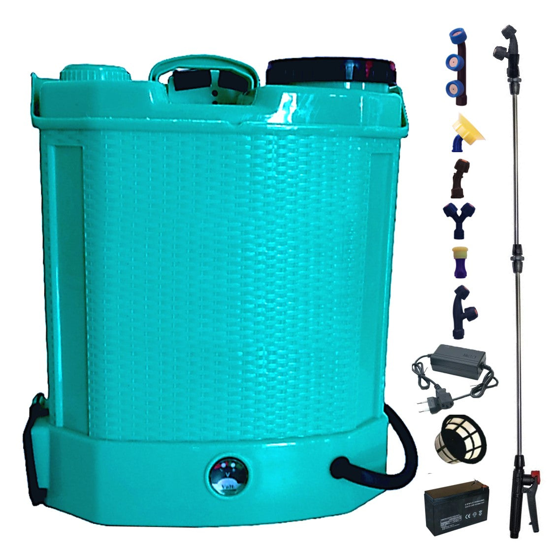 eMESERIASUL.RO Pompa stropit E-FERMIERUL, 12L, electrica, Vermorel cu baterie reincarcabila, POZA 3