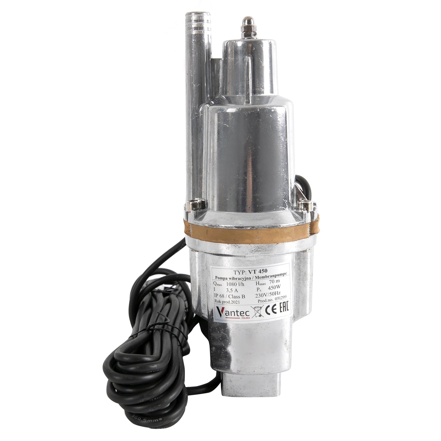 eMESERIASUL.RO Pompa submersibila cu membrana Vantec VT 450, 450W, debit 18 l/min, POZA 2