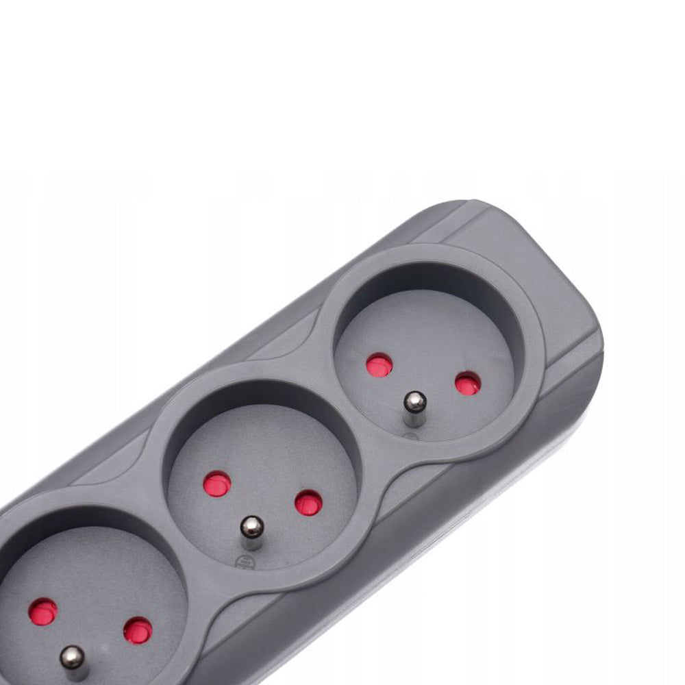 eMESERIASUL.RO Prelungitor electric cu 5 prize, 2 mufe USB si intrerupator KRAFTMEN K4034, lungime 3m, POZA 7