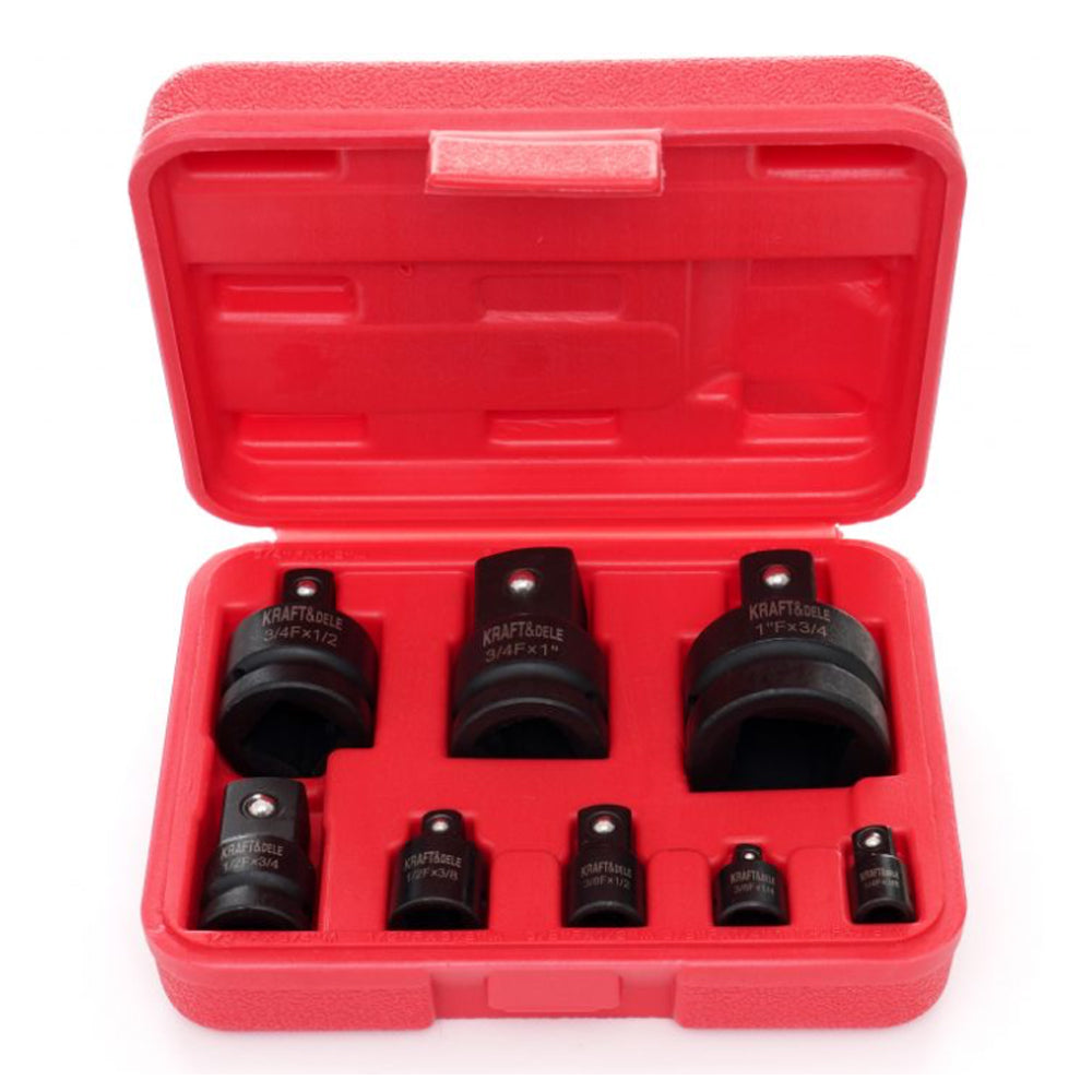 eMESERIASUL.RO SET CHEI Tubulare (prize) cu Impact KRAFTMEN K11760, Drive exterior, 8 piese, pentru atelier, POZA 2