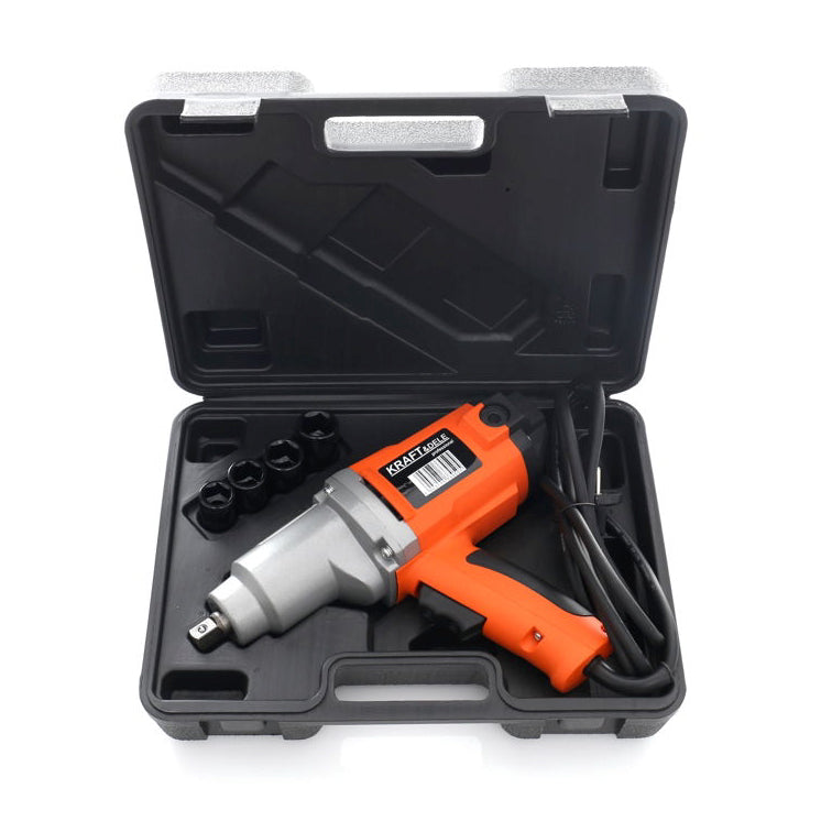 eMESERIASUL.RO SET Cheie cu impact electrica KRAFTMEN K1534, 2000W, 2300RPM, include 4 Tubulare (prize), POZA 2