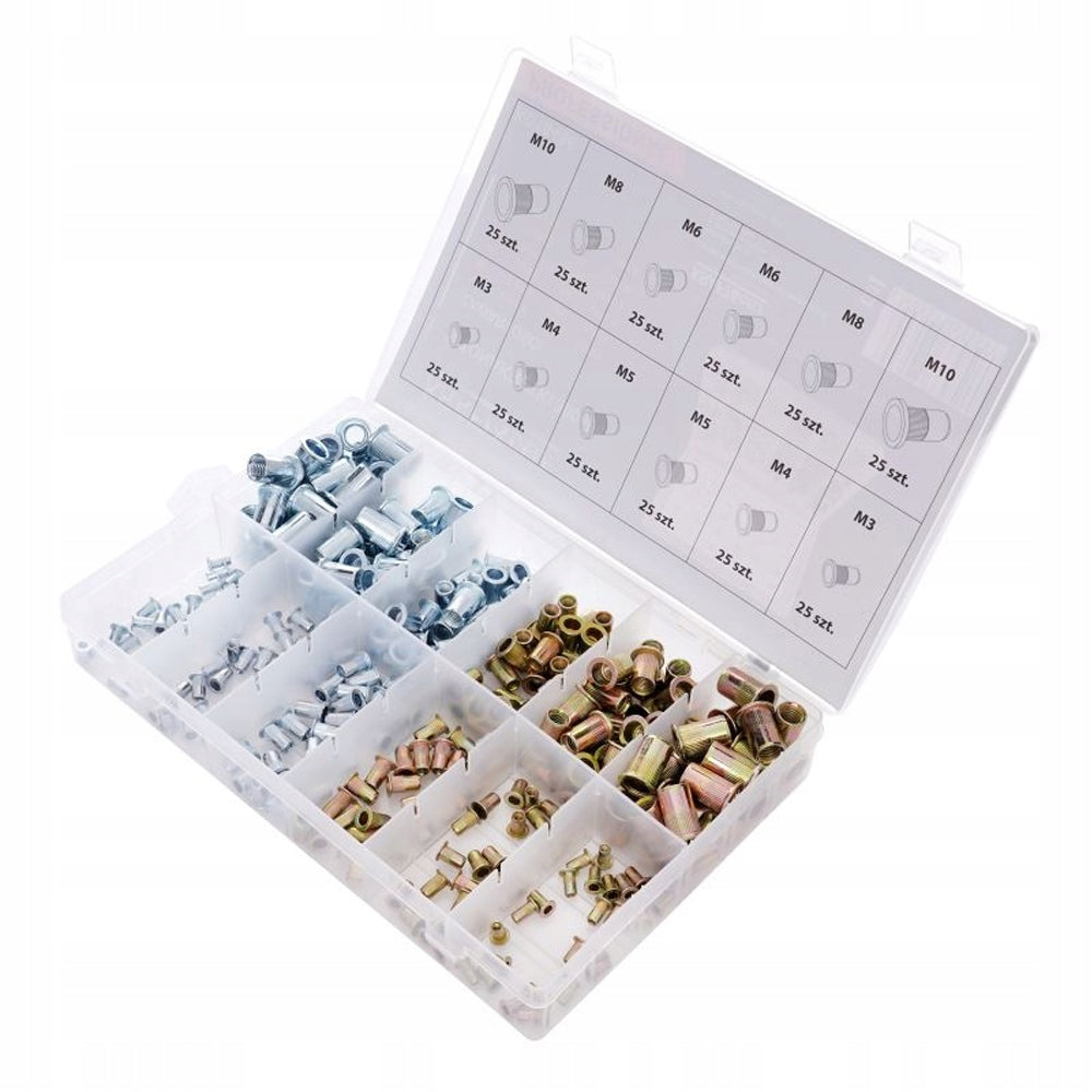 eMESERIASUL.RO SET Flanse cilindrice tip nit, cu filet interior KRAFTMEN K10486, 300 buc, POZA 5