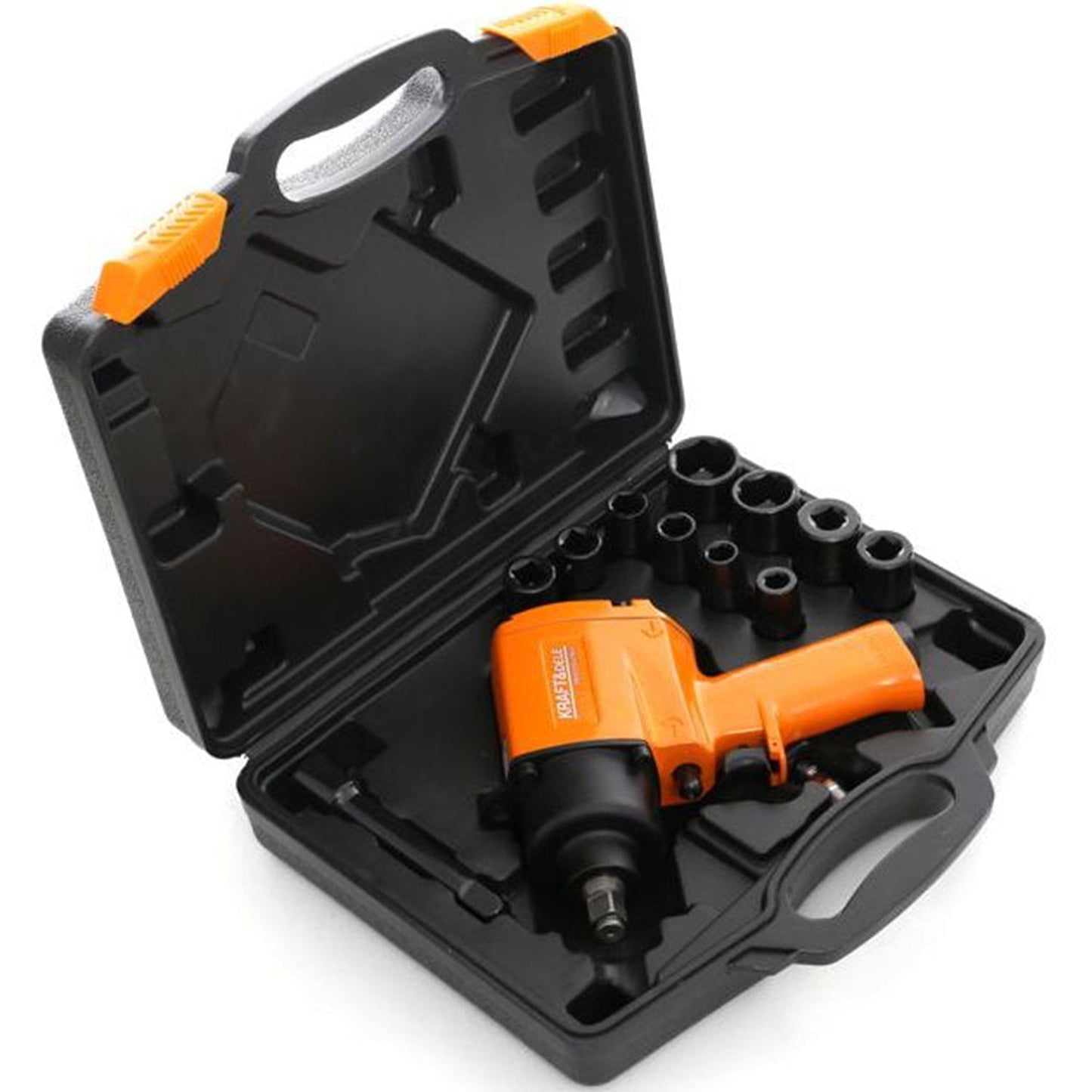eMESERIASUL.RO SET Pistol cheie cu impact pneumatic si Capete Tubulare (prize) KRAFTMEN K1425, Drive 1/2", 1050Nm, 8000RPM, POZA 5