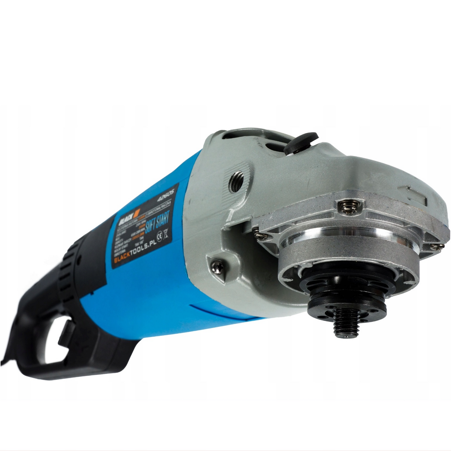 eMESERIASUL.RO SET Polizor unghiular/ flex BLACK-SQUARE PORTONERO B42605, 3500W, 6500RPM, include 5 x disc 230mm, POZA 2