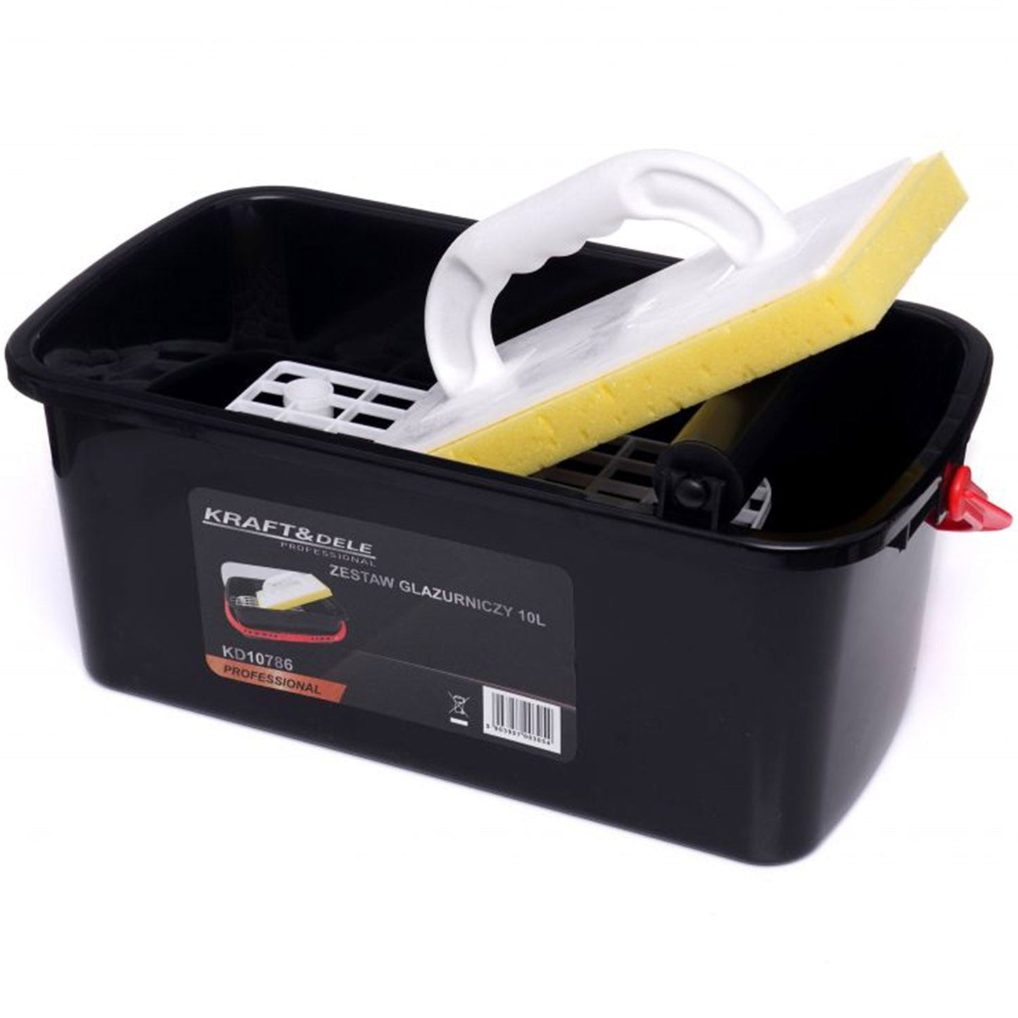 eMESERIASUL.RO SET SCULE si GALEATA 10L pentru zugravire si finisare placare cu gresie ori faianta, KRAFTMEN K10786, POZA 6