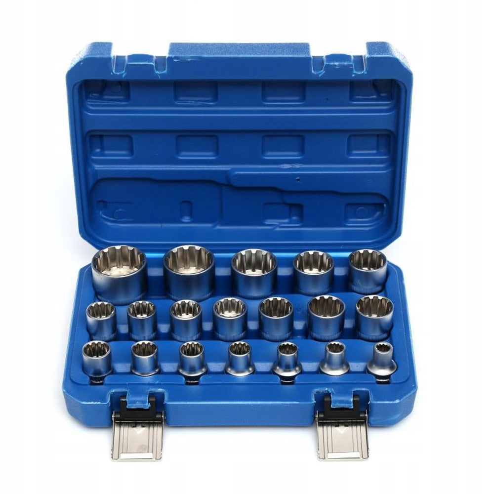 eMESERIASUL.RO Set 19 CHEI Tubulare (prize) cu impact KRAFTMEN K10347, 8-32mm, valiza transport inclusa, POZA 2