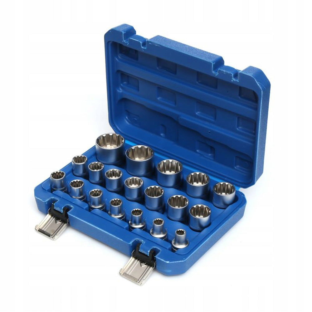 eMESERIASUL.RO Set 19 CHEI Tubulare (prize) cu impact KRAFTMEN K10347, 8-32mm, valiza transport inclusa, POZA 6