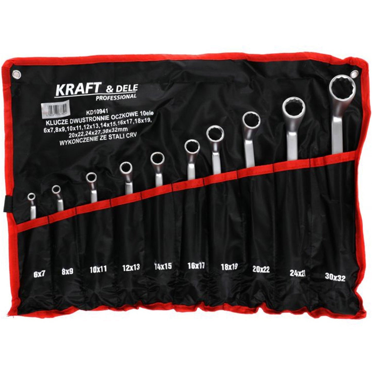 eMESERIASUL.RO Set chei inelare cu cot, 10 piese, KRAFTMEN K10941, 6-32MM, POZA 3