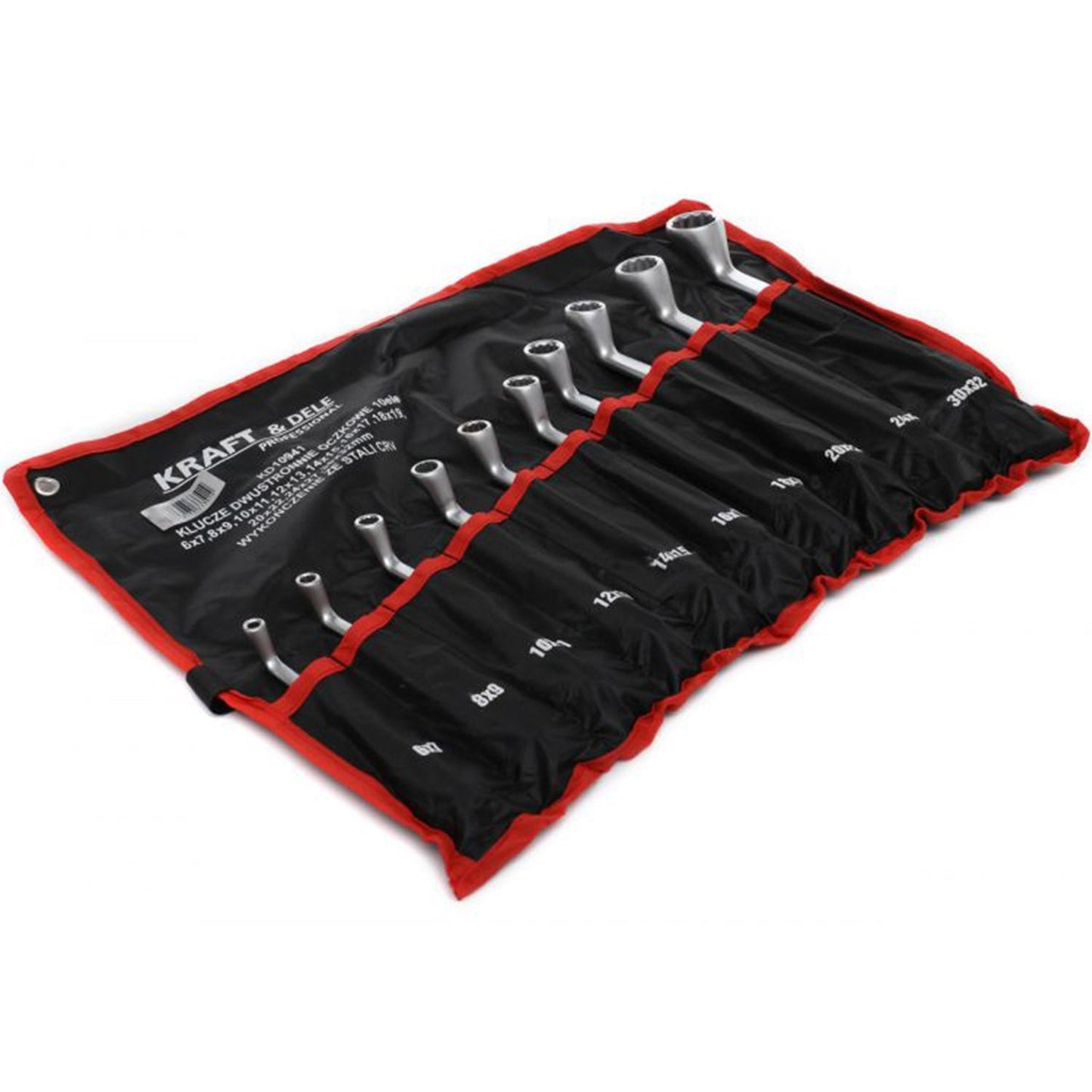 eMESERIASUL.RO Set chei inelare cu cot, 10 piese, KRAFTMEN K10941, 6-32MM, POZA 4