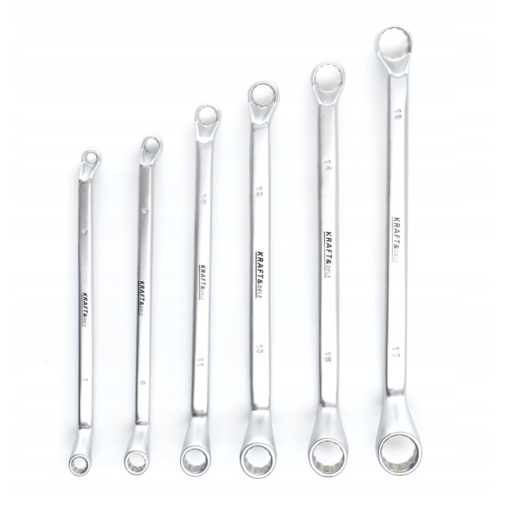 eMESERIASUL.RO Set chei inelare cu cot, 6 piese, KRAFTMEN K10940, 6-17MM, POZA 6