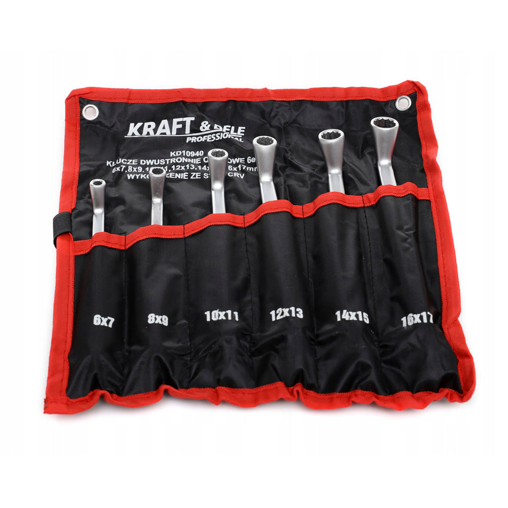 eMESERIASUL.RO Set chei inelare cu cot, 6 piese, KRAFTMEN K10940, 6-17MM, POZA 2