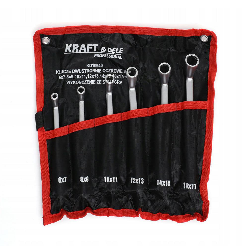 eMESERIASUL.RO Set chei inelare cu cot, 6 piese, KRAFTMEN K10940, 6-17MM, POZA 5