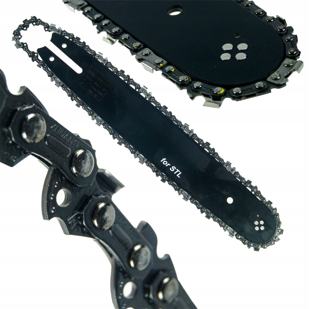 eMESERIASUL.RO Set lama + 2 lanturi drujba, BLACK-SQUARE PORTONERO B53735, Lama 38cm, Pas lant 0.325", Nr.zale 64, POZA 2