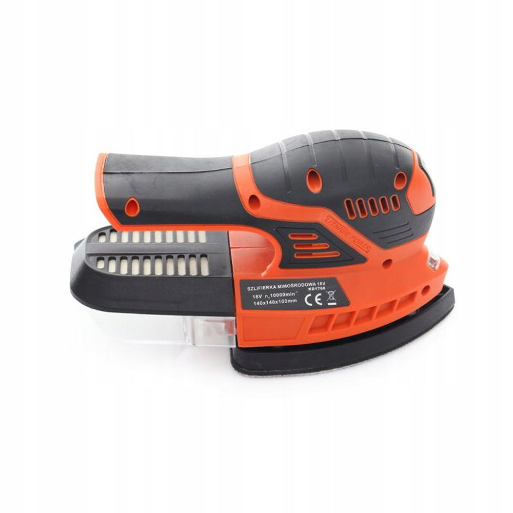 eMESERIASUL.RO Slefuitor excentric pe acumulator KRAFTMEN K1768, 18V, 10000RPM, NU include acumulator si incarcator, POZA 11