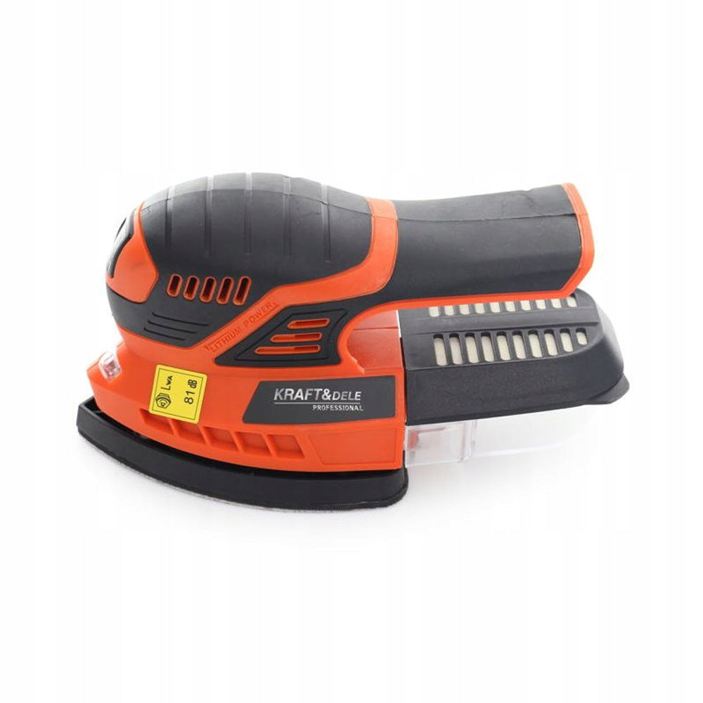 eMESERIASUL.RO Slefuitor excentric pe acumulator KRAFTMEN K1768, 18V, 10000RPM, NU include acumulator si incarcator, POZA 10