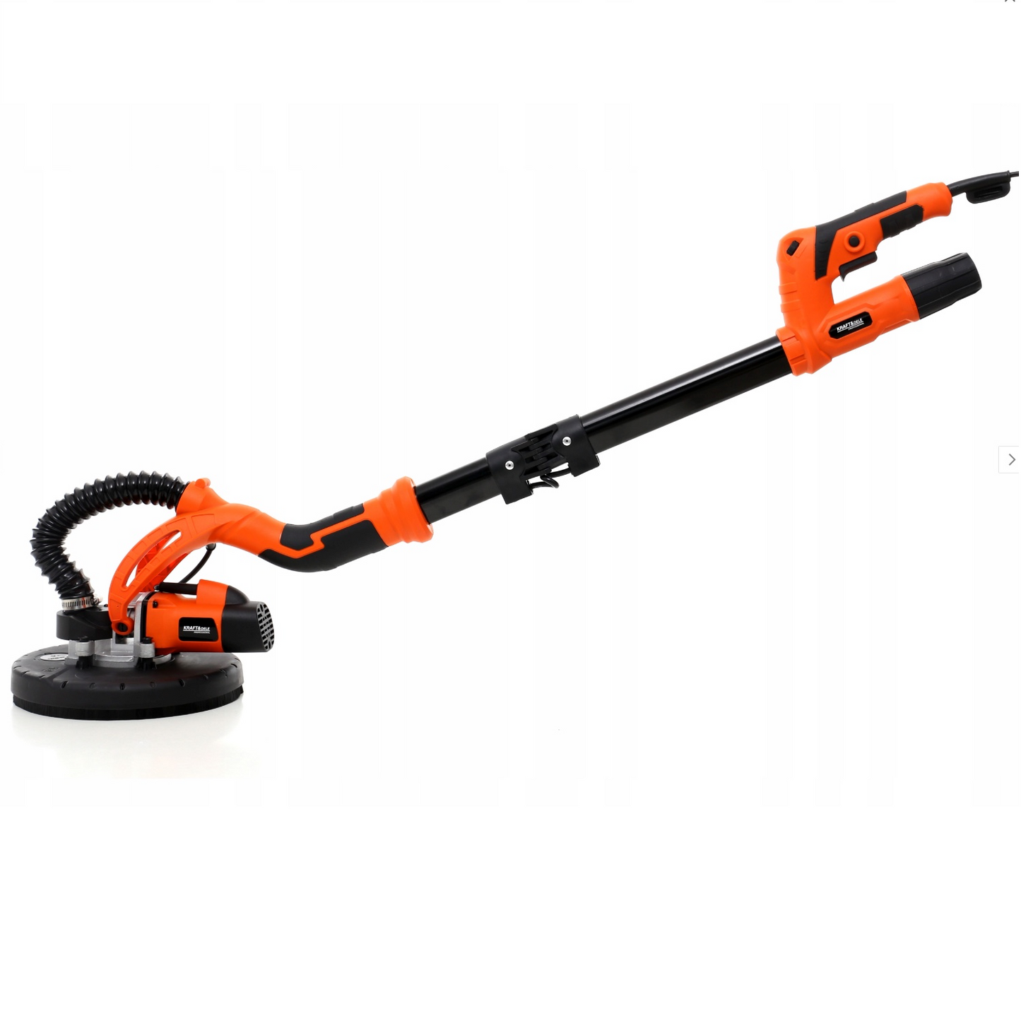eMESERIASUL.RO Slefuitor pereti girafa cu adaptor pentru aspirator KRAFTMEN K1542, 710W, 225mm, turatie reglabila, POZA 7