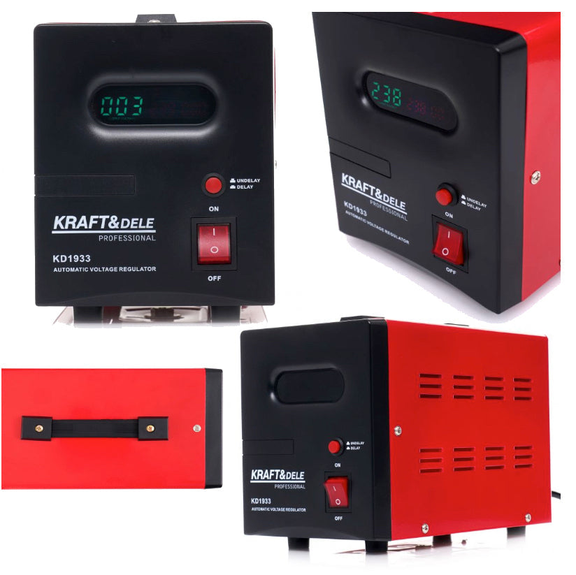 eMESERIASUL.RO Stabilizator de tensiune KRAFTMEN K1934, 3000VA, 230V, POZA 2