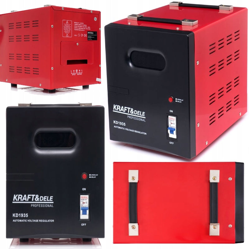 eMESERIASUL.RO Stabilizator de tensiune KRAFTMEN K1935, 5000VA, 230V, POZA 2