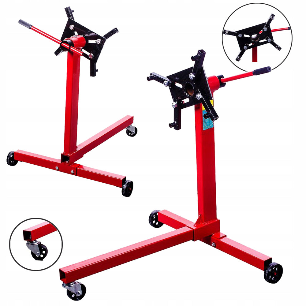 eMESERIASUL.RO Stander pentru motore si cutii de viteza KRAFTMEN K1360, sarcina maxima 400Kg, POZA 2