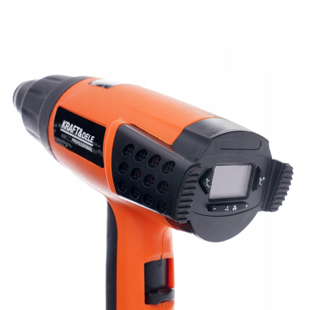 eMESERIASUL.RO Suflanta aer cald de tip feon industrial KRAFTMEN K3028, 2000W, 3 trepte flux aer, max. 630ᵒC, POZA 4