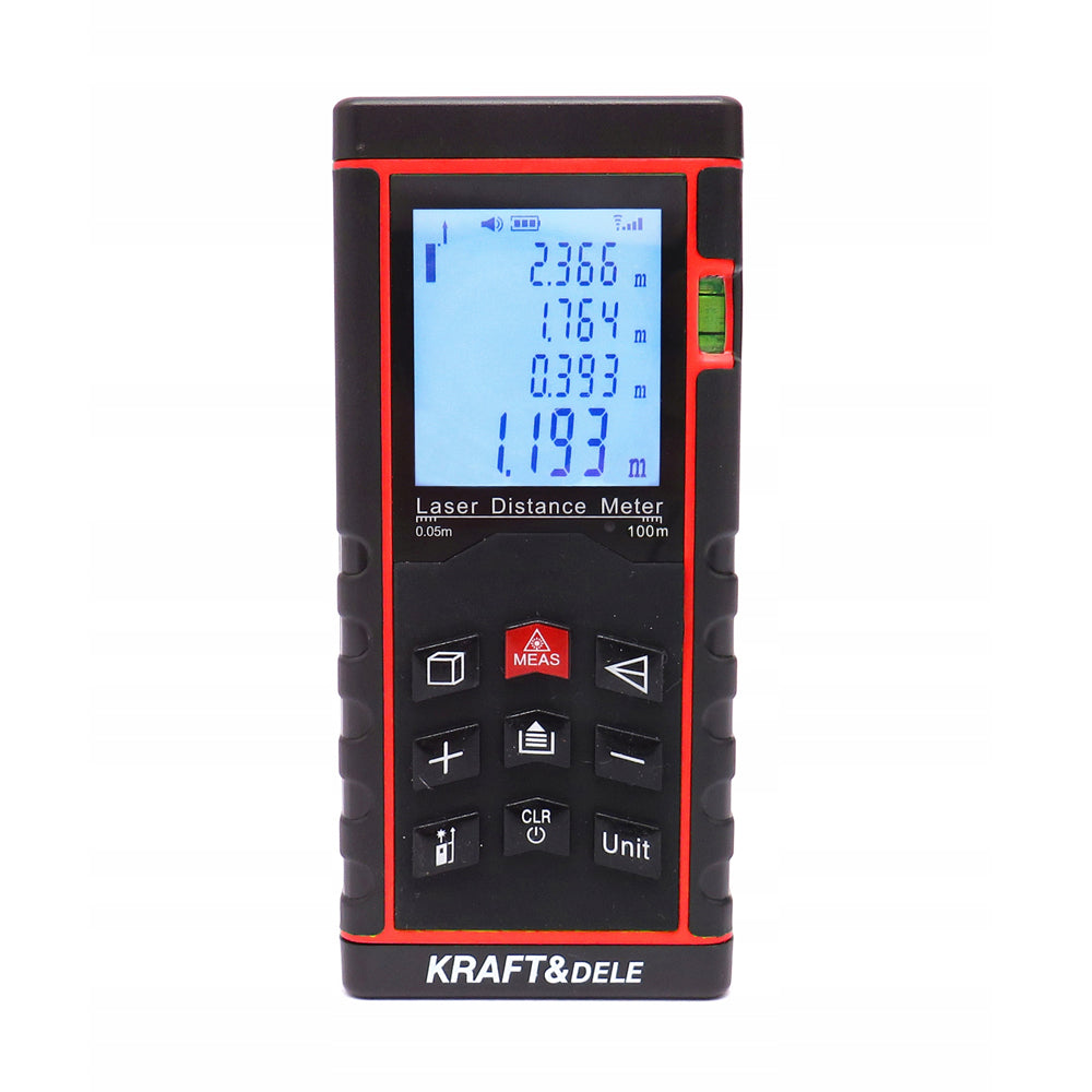 eMESERIASUL.RO Telemetru cu laser KRAFTMEN K10408, 100m + husa protectie, POZA 2
