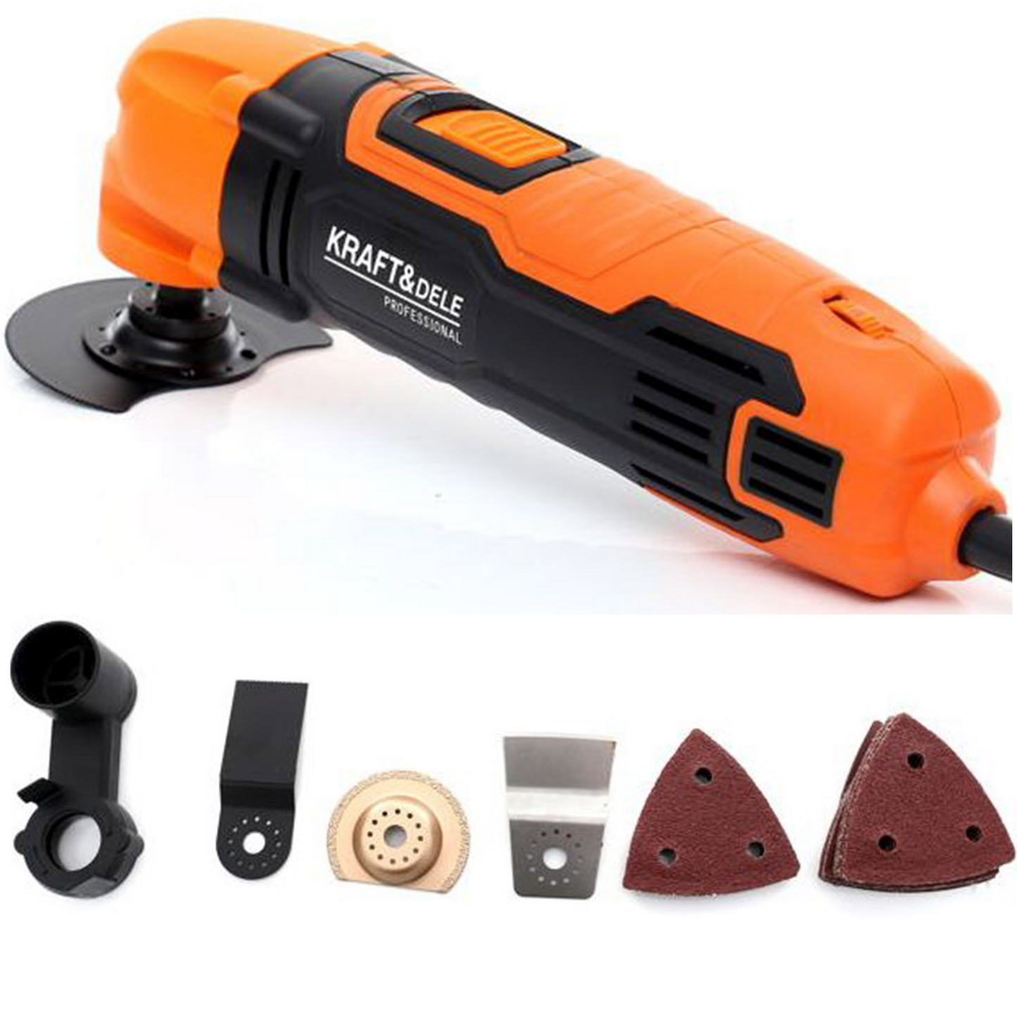 eMESERIASUL.RO Unealta multifunctionala KRAFTMEN K1672, 1300W, 21000RPM, POZA 3