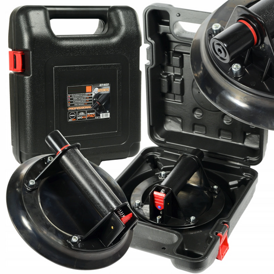 eMESERIASUL.RO Ventuza cu vid BLACK-SQUARE PORTONERO B27407 pentru diferite materiale, diametru 210mm, POZA 2