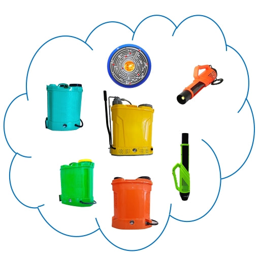 Vermorele electrice și pompe de stropit manuală si pe acumulator pentru tratamente fitosanitare, ierbicidat și întreținere grădină – livrare rapidă, autonomie ridicată și accesorii incluse de la eMESERIAȘUL.ro