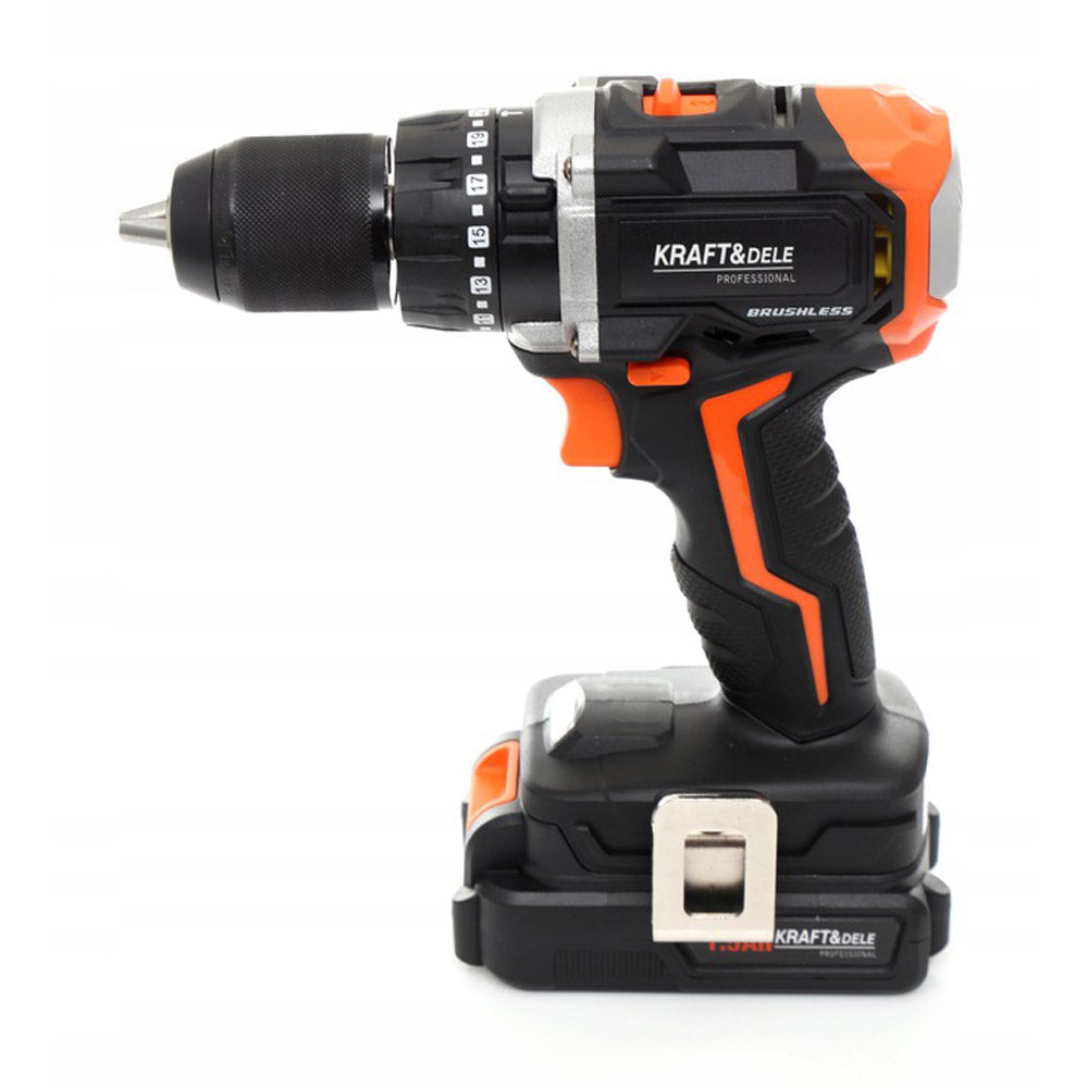 eMESERIASUL.RO Autofiletanta pe acumulator pentru insurubat si gaurit KRAFTMEN K1729, 18V, 2100RPM, POZA 2