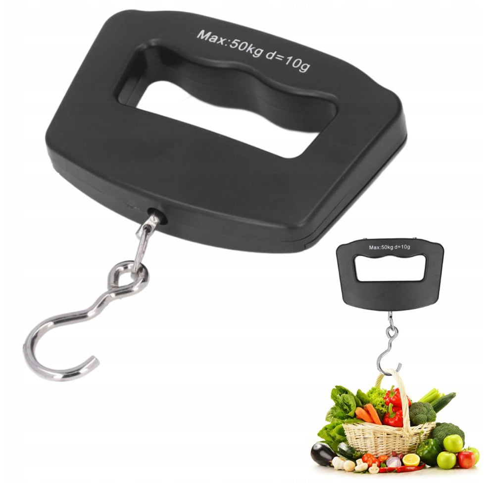 eMESERIASUL.RO Cantar de mana electronic cu carlig, 50Kg, KRAFTMEN K11416, alimentare baterii 2xAAA, POZA 7