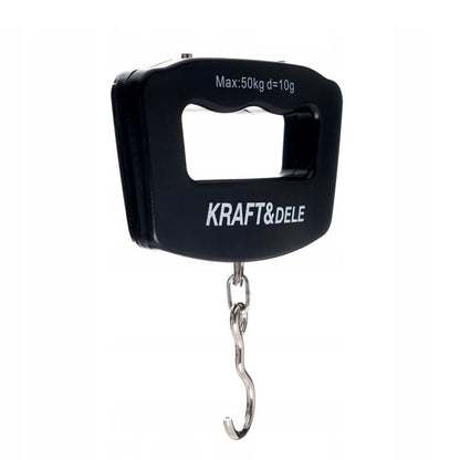 eMESERIASUL.RO Cantar de mana electronic cu carlig, 50Kg, KRAFTMEN K11416, alimentare baterii 2xAAA, POZA 5