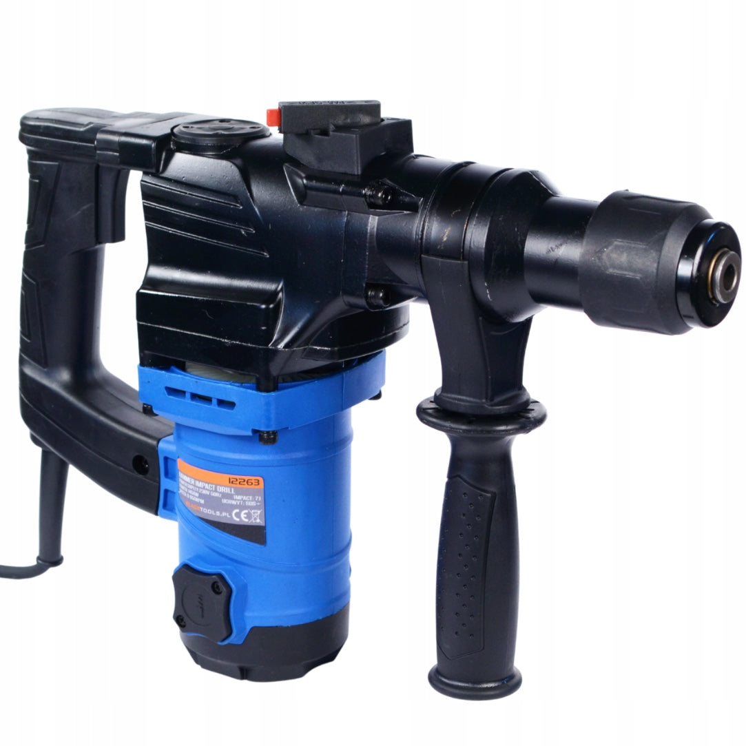 eMESERIASUL.RO Ciocan rotopercutor BLACK-SQUARE PORTONERO B12263, 1450W, 900RPM, SDS+, POZA 2