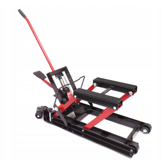 eMESERIASUL.RO Cric hidraulic KRAFTMEN K348, pana la 680kg, inaltime maxima 37,2cm, POZA 1