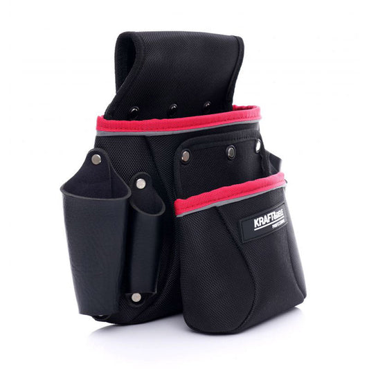 eMESERIASUL.RO Geanta de curea cu buzunare pentru scule si unelte KRAFTMEN K2047, 16 inch, POZA 1