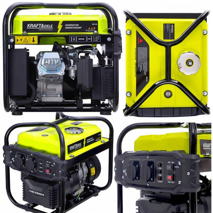eMESERIASUL.RO Generator curent KRAFTMEN K135, 230V, 4CP, 4 timpi, stabilizator tensiune (AVR), POZA 11