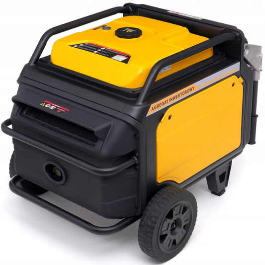 eMESERIASUL.RO Generator curent silentios profesional KRAFTMEN K187, 220V, 4 timpi, stabilizator tensiune (AVR), roti transport, POZA 1